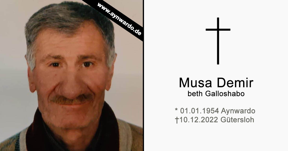 Read more about the article †Musa Demir beth Galloshabo†