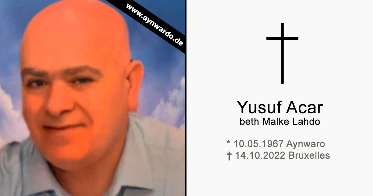 Read more about the article †Yusuf Acar beth Malke Lahdo†