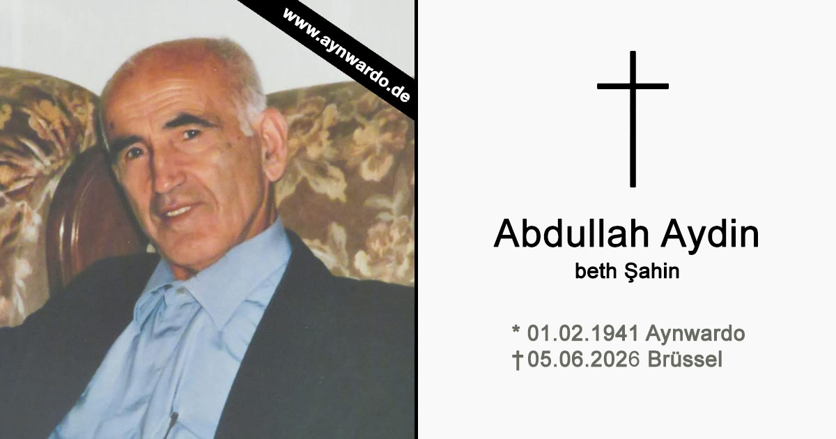 Mehr über den Artikel erfahren †Abdullah Aydin beth Şahin†